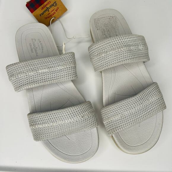 NWT Dearfoams Comfort Memory Foam Sandals - Picture 3 of 11
